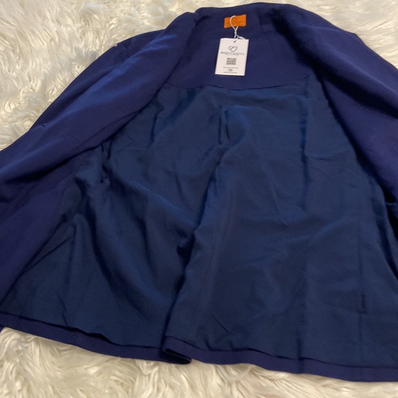 Mary Crafts Blazer size 18 brand new with tags color navy blue length 28” - Picture 7 of 12